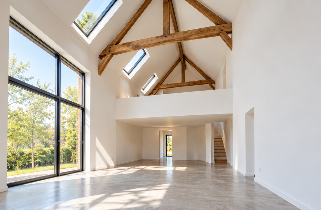 De schuur na renovatie