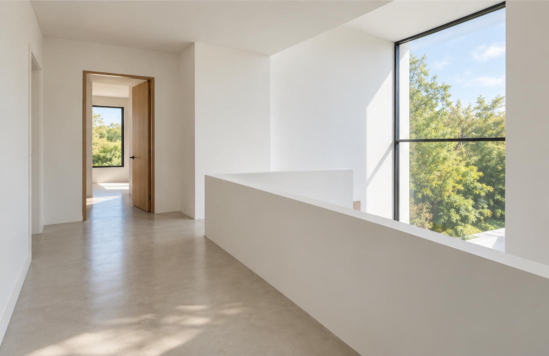 Overloop na renovatie